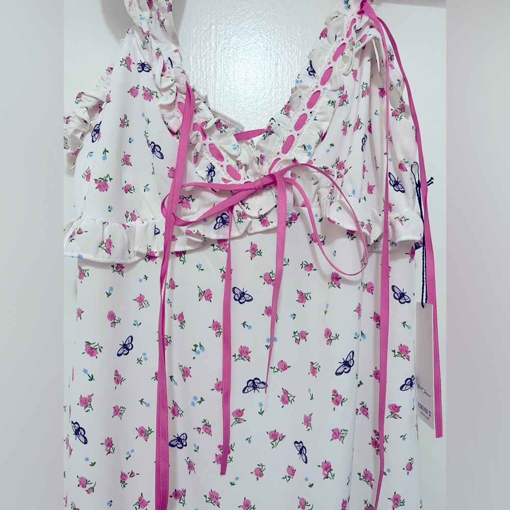 Forever 21 x Betsey Johnson | Babydoll Mini Dress - Picture 8 of 9